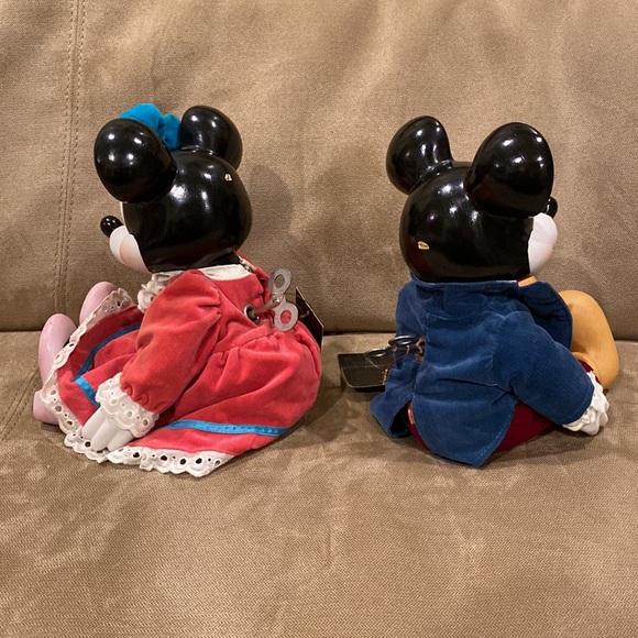 Vintage pair of musical Mickey and Minnie - Picture 2 of 4